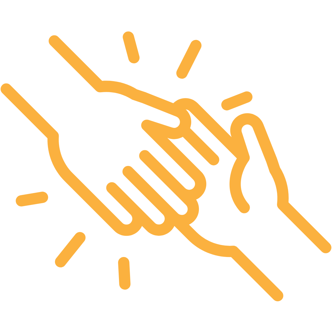 Cartoon hand