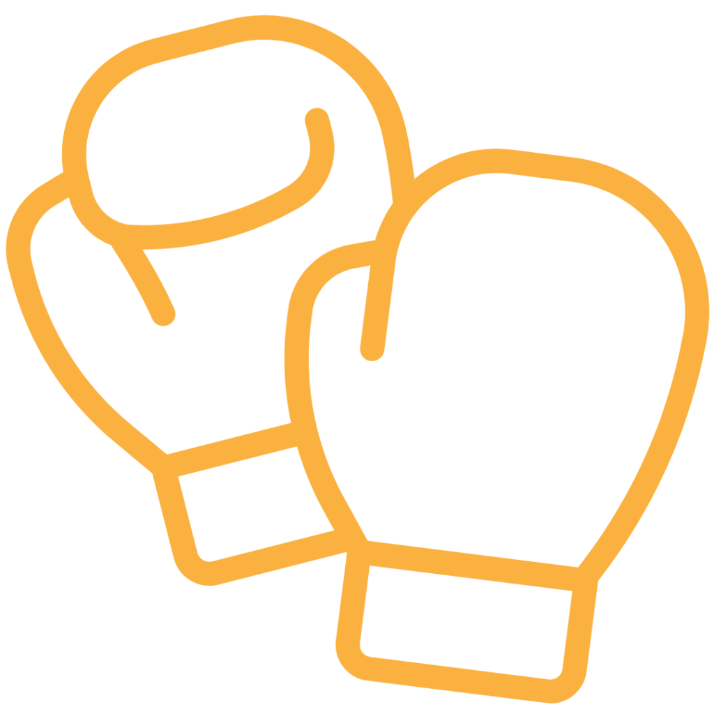 Cartoon Boxing gloves